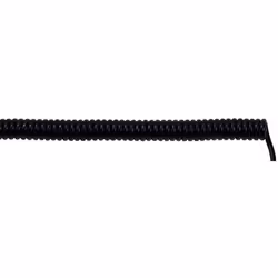 Lapp UNITRONIC SPIRAL, 0,1 m, Noir, Cuivre, PVC, 1200 V, 0,14 mm²