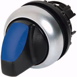 Eaton M22-WRLK-B, Commutateur à bascule, Plastique, Noir, Bleu, Argent, IP66, 29,7 mm, 45,9 mm