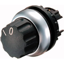 Eaton 216853 commutateur électrique Commutateur rotatif Noir, Argent