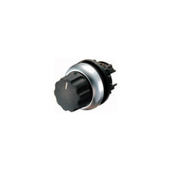 Eaton M22-WR4 commutateur électrique Commutateur rotatif Noir, Métallique