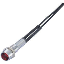 Sedeco - Voyant standard avec ampoule rouge 1 pc(s)