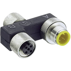 Lumberg Automation - Répartiteur passif M12 filetage métal 0906 utp 101 7843 1 pc(s)