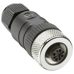 Lumberg Automation 108651 Connecteur non confectionné pour capteurs/actionneurs M12 femelle, droit Nombre de pôles: 5 1