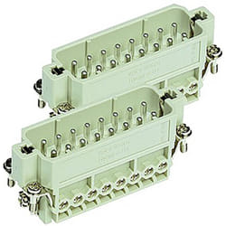 09200162613 Insert mâle Han® a 16 + pe raccord à vis 1 pc(s) - Harting