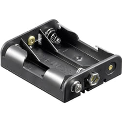 BH331B Support de pile 3x LR6 (aa) (l x l x h) 56 x 48 x 16 mm V44353 - Velleman
