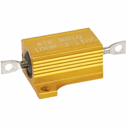 enquête ATE Electronics RB10/1-0,47R-J Contenu: 1 pc(s) description Résistance de puissance bobinée pour chassis avec boîtier ...