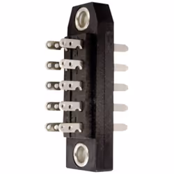 Informations techniques Connexion (composants) : pour circuits imprimés Couleur : noir Courant nominal : 6 A Dimensions produ ...