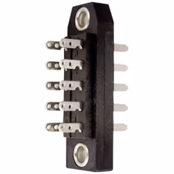 Informations techniques Connexion (composants) : pour circuits imprimés Couleur : noir Courant nominal : 6 A Dimensions produ ...