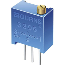 3296Y-1-502LF 3296Y-1-502LF Potentiomètre variable 25 tours linéaire 0.5 w 5 kΩ 9000 ° 1 pc(s) W14297 - Bourns