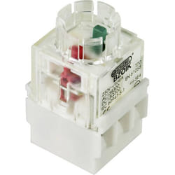 Bzoik Élément de contact 1 nf (r), 1 no (t) à rappel 250 v/ac 1 pc(s) - Schlegel