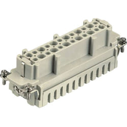 09330242716 Insert femelle Han® e 24 + pe cage à ressort 1 pc(s) - Harting