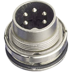 Amphenol - C091 31W006 100 2 Cosse cylindrique mâle embase mâle Nombre total de pôles: 6 Série (connecteur rond): C091 1