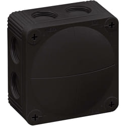 Boîte de dérivation Wiska 10060581 (l x l x h) 85 x 85 x 51 mm noir IP66 X99427