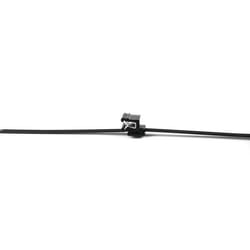 Hellermann Tyton T50ROSEC5A-W-PA66W-BK serre-câbles Polyamide Noir 500 pièce(s)