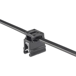 HellermannTyton 156-00570 T50ROSEC4A-PA66WD1 Serre-câble 200 mm 4.60 mm noir Faisceau de câbles en travers du montage, Faisceau de câbles sur le c