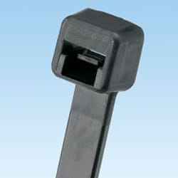 Panduit Cable Tie, 5.6"L (142mm), Intermediate, Weather Resistant, Black, 1000pc serre-câbles Nylon Noir