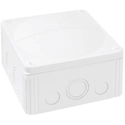 Boîte de dérivation Wiska 10062210 (l x l x h) 140 x 140 x 82 mm blanc IP66/IP67