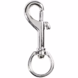 traits Moulage sous pression, coulé sous pression · BAGUE: · Nickelé(e). livraison 1 mousqueton avec anneau rotatif fabricant ...
