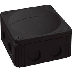 Wiska - Boîte de dérivation 10060648 (l x l x h) 110 x 110 x 66 mm noir IP66/IP67