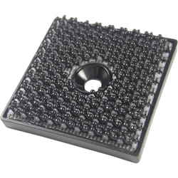Binder Band - 76768 Pastille carrée auto-agrippante à visser partie crochets (l x l) 32 mm x 32 mm noir 1 pc(s) S29871