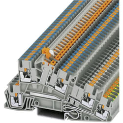 Phoenix Contact - Bloc de jonction pour conducteur de protection d'installation Contenu: 1 pc(s) pti 2,5-PE/L/NTB 3213955