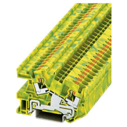 Phoenix Contact - Bloc de jonction pour conducteur de protection d'installation Contenu: 1 pc(s) pti 4-PE 3213964 D14571