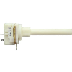 Weltron - 002045038870 WP20KCIL-08-50F1-10K-20%-LIN Potentiomètre rotatif avec interrupteur mono 0.2 w 10 kΩ 1 pc(s)