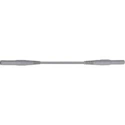 Stäubli - XMF-419 Cordon de mesure de sécurité Banane mâle 4 mm Banane mâle 4 mm 2.00 m gris 1 pc(s)