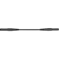 Stäubli - XMS-419 Cordon de mesure de sécurité Banane mâle 4 mm Banane mâle 4 mm 2.00 m noir 1 pc(s)
