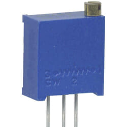 Weltron - 001045026294 WEL3296-Y-201-LF Potentiomètre variable 25 tours linéaire 0.5 w 200 ω 9000 ° 1 pc(s) W14716