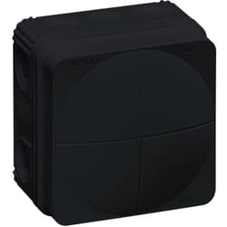 Boîte de dérivation Wiska 10061999 (l x l x h) 76 x 76 x 51 mm noir IP66 X99458