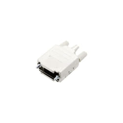 Mh Connectors - Capot sub-d 15 pôles 6260-0105-02 plastique, métallisé 180 ° argent 1 pc(s) D14455