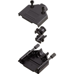 Mh Connectors - Capot sub-d 9 pôles 6560-0108-01 matière plastique 180 ° noir 1 pc(s) D14482