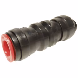 Informations techniques Convient pour Ø de tube : 10 mm Matériau (détails) : Corps: acétal Joint: NBR / EPDM Milieu d'utilisa ...