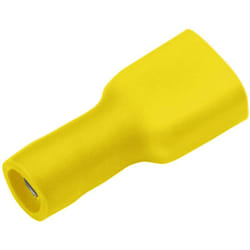 Cimco - Cosse clip 4.8 mm x 0.5 mm 180270 180 ° entièrement isolé jaune 1 pc(s) D24426
