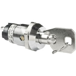 Nkk Switches - CKL13EFW01 CKL13EFW01 Commutateur à clé 250 v/ac 3 a 1 x On/Off/On 2 x 45 ° 1 pc(s)
