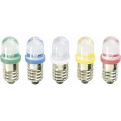 Barthelme 59102326 Voyant de signalisation LED blanc chaud E10 230 V/DC, 230 V/AC Q65355
