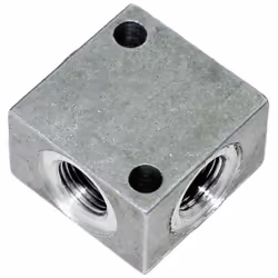 Informations techniques Connexion : 4 x G1/8 Filetage intérieur : 1/8" Matériau (détails) : aluminium Pression de service (ma ...