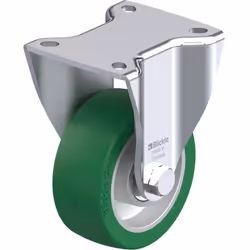 Informations techniques Capacité de charge (max.) : 320 kg Couleur : vert Diamètre de la roue : 100 mm Distance entre les tro ...
