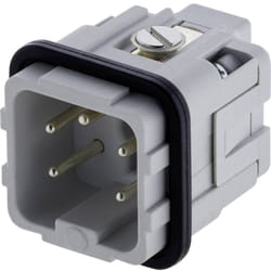 Amphenol - Insert mâle Nombre total de pôles 4 + pe C146 10A004 002 4-1 Heavy/mate® C146 1 pc(s)