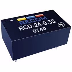 Informations techniques Connexion (composants) : pour circuits imprimés Courant de sortie (max.) : 300 mA Degré d'efficacité  ...