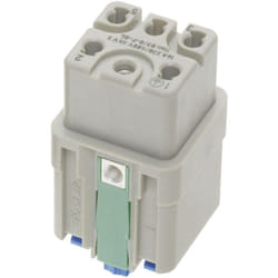 09120052733 Insert femelle Han® q 5 + pe Han-Quick Lock® 1 pc(s) D10570 - Harting
