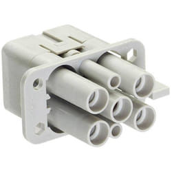 09120063141 Insert femelle Han® q 4 + 2 + pe à sertir 1 pc(s) - Harting