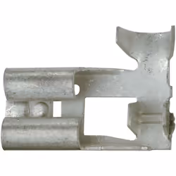 enquête métal 6.3 mm x 0.8 mm 0.50 mm² - 1 mm² description Cosse clip non isolée sortie coudée type B pour conducteurs fins e ...
