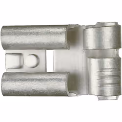 enquête métal 6.3 mm x 0.8 mm 0.50 mm² - 1.50 mm² description Cosse clip non isolée sortie coudée type C pour conducteurs fin ...