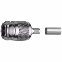 Telegärtner N Straight Jack Crimp G1 (RG-58C/U) solder/crimp