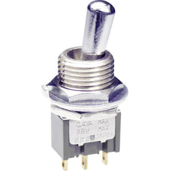 Nkk Switches - Interrupteur à levier 1 x On/On M2012LL4G01 28 v dc/ac 0.1 a à accrochage 1 pc(s)