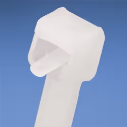 Panduit Cable Tie, Releasable, 7.4"L (188mm), Standard, Nylon, Natural, 100pc, Nylon, 188 mm