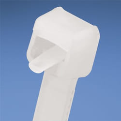 Panduit Cable Tie, Releasable, 7.4"L (188mm), Standard, Nylon, Natural, 100pc serre-câbles