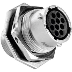 Amphenol RT0712-10SNH Cosse cylindrique mâle embase femelle Nombre total de pôles: 10 Série (connecteur rond): RT360™ 1